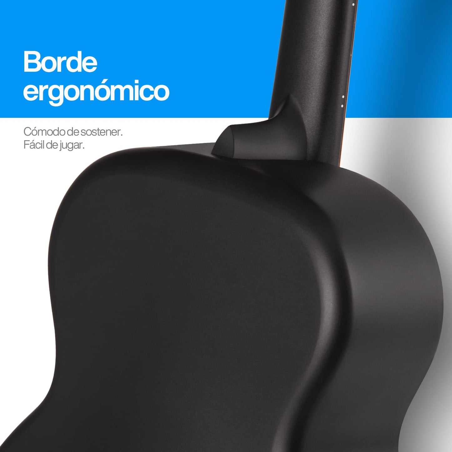 Enya X4 Pro 36" Elektro-Akustik Carbon 3/4 Set, Cutaway, Smart Tonabnehmer, Reisegitarre, inkl. Kit