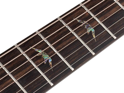 Bromo BAT4CE Auditorium Westerngitarre elektroakustisch, Cutaway & Tonabnehmer, massive Decke, inkl. Case